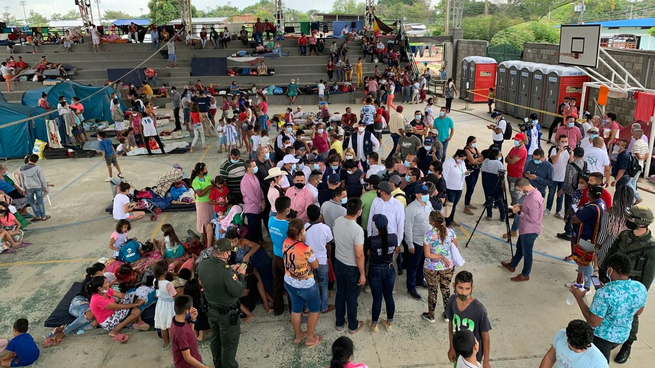 Refugiados venezolanos en el municipio de Arauquita, huyendo de la violencia en Venezuela
marzo 26 del 2021
Foto Fabian Yañez / Semana