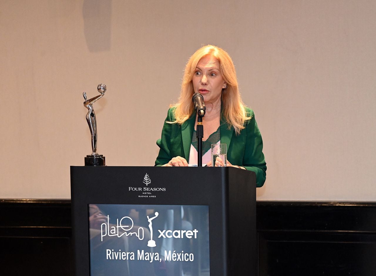 La actriz argentina Cecilia Roth recibió el Premio Palatino de Honor por su trayectoria.