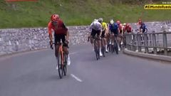Egan Bernal atacó en la etapa reina del Tour de Romandía