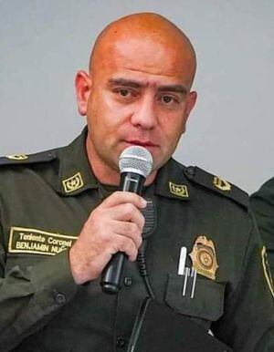 Teniente Coronel Benjamín Núñez, presunto homicida
