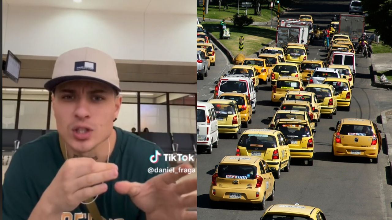 El joven mexicano dijo haber tenido una buena experiencia con los taxis en Colombia.