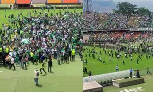 Atlético Nacional hinchas.