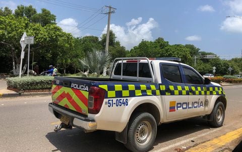 Carro de la Policía Nacional