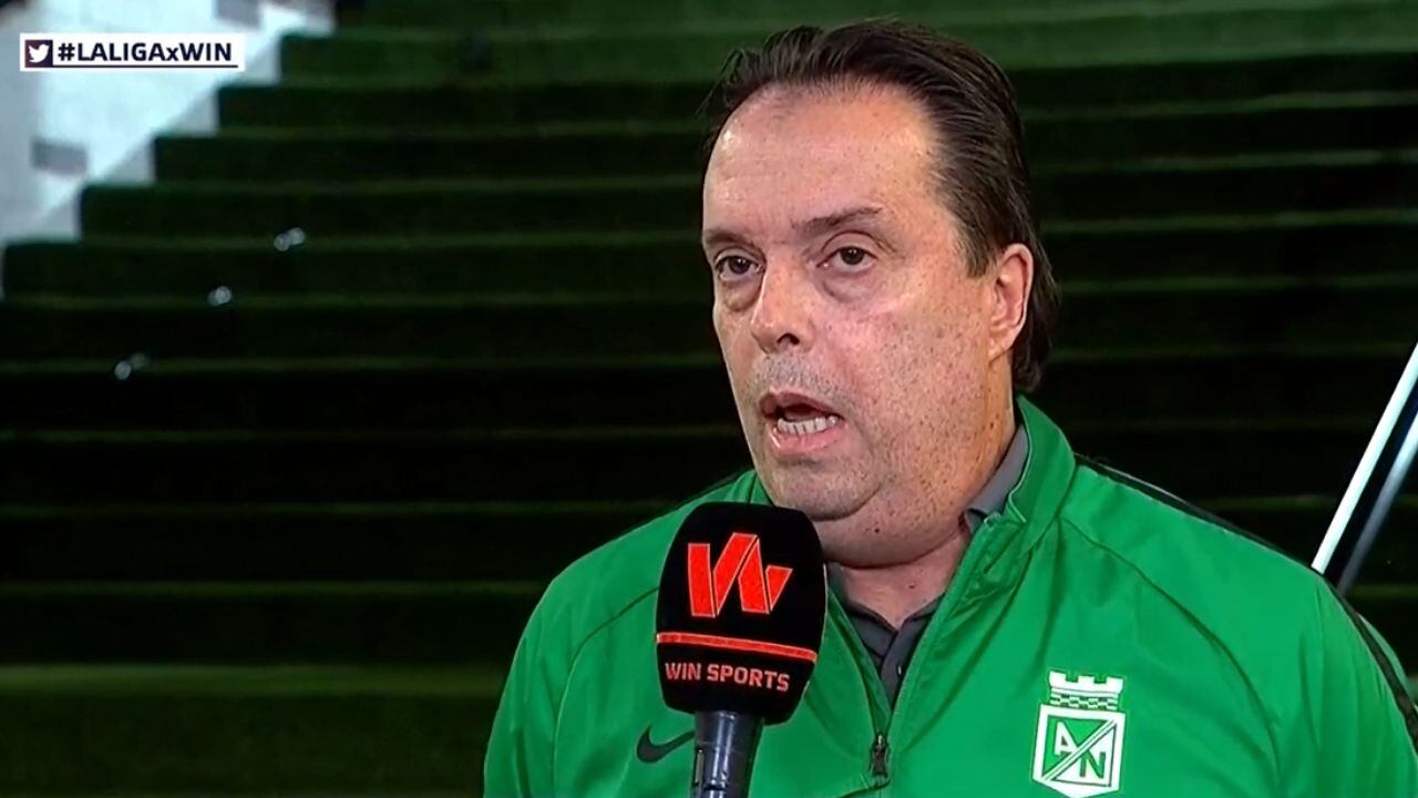 Mauricio Navarro, presidente de Atlético Nacional