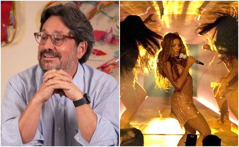 Así reaccionó ‘Pacho’ Santos a los movimientos de Shakira en los VMAs 2023