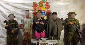 Capturados supuestos delincuentes en Antioquia, entre esos alias Canibal.