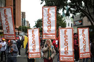 PROTESTAS FRENTE A LA FIDUPREVISORA