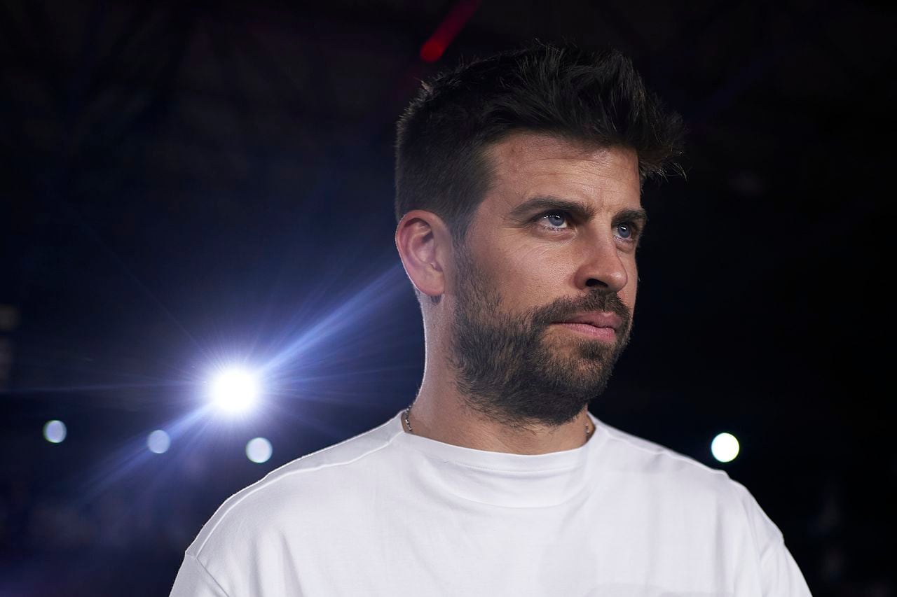 BARCELONA, SPAIN - JUNE 04:  Gerard Pique, President of Kings League looks on during the round 5 of the Kings League Infojobs at CUPRA Arena on June 04, 2023 in Barcelona, Spain. (Photo by Jose Manuel Alvarez/Quality Sport Images/Getty Images)