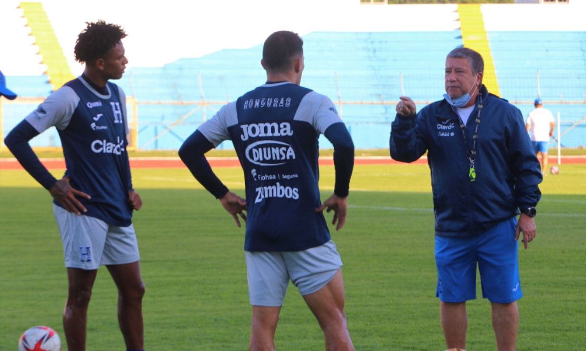 Hernán Daría Gómez, técnico selección de Honduras. Foto: Selección Honduras oficial