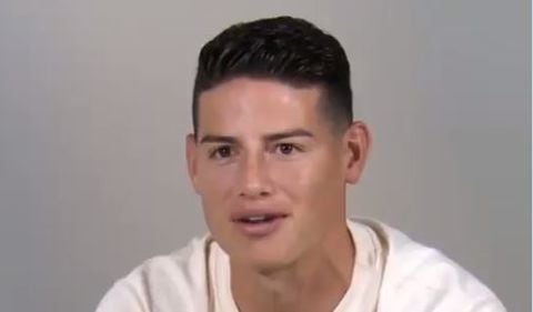 James Rodríguez admitió que no le gusta ver fútbol