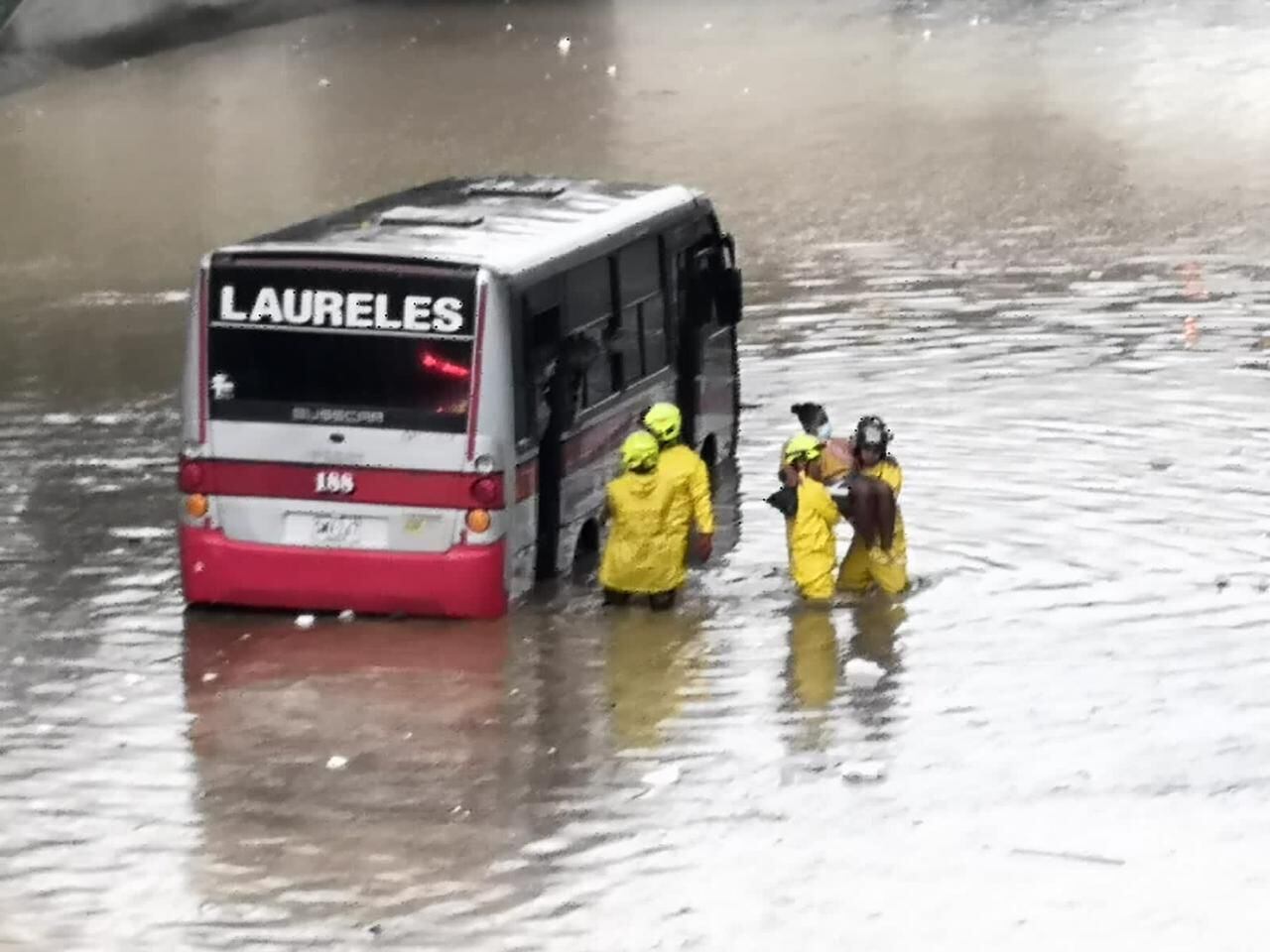 Emergencias por lluvias en Medellín.