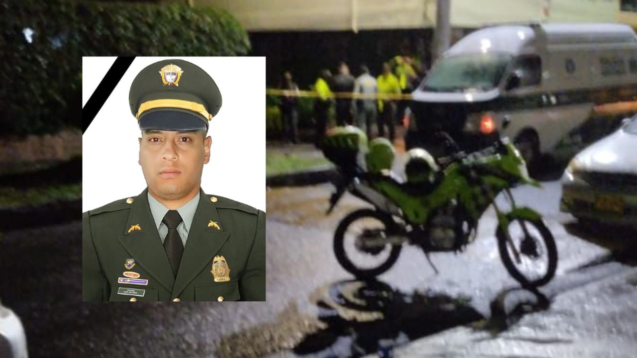 José Lixney Galeano Jiménez, policía asesinado en Rionegro, Antioquia.