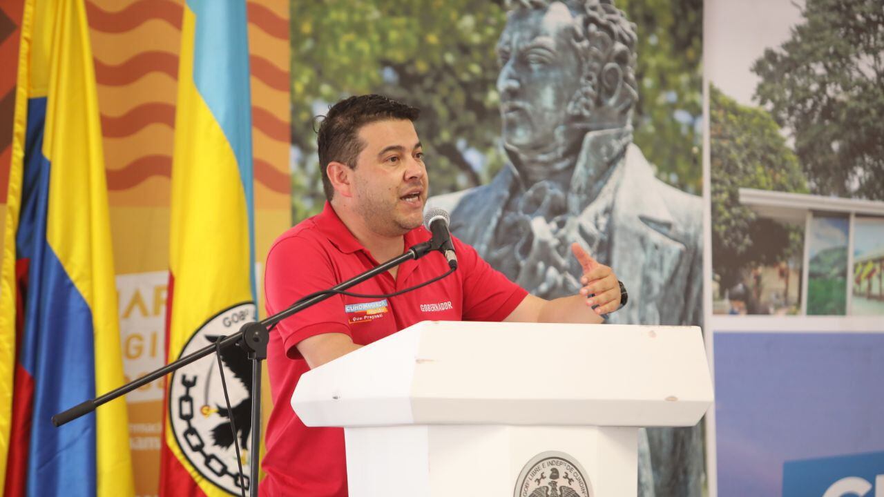 Gobernador de Cundinamarca, Nicolás García Bustos.