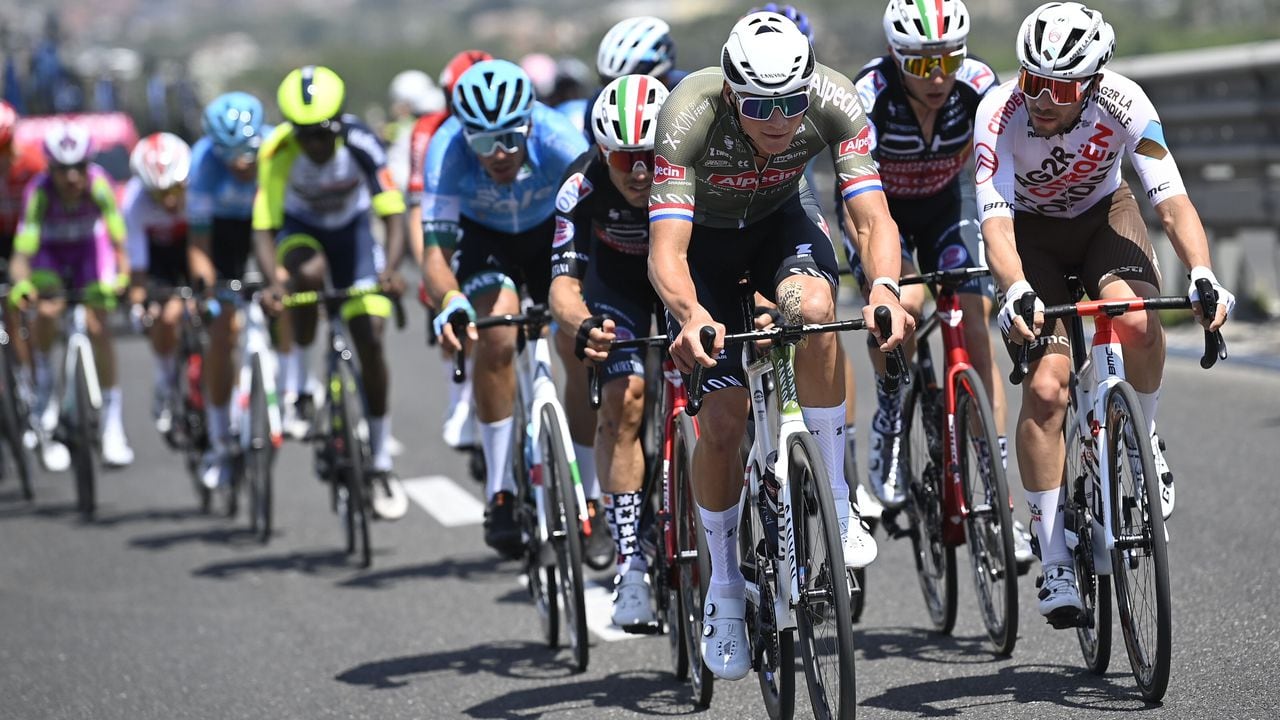 Harold Tejada del Astana, protagonista del día en la etapa 8 - Foto: Giro de Italia