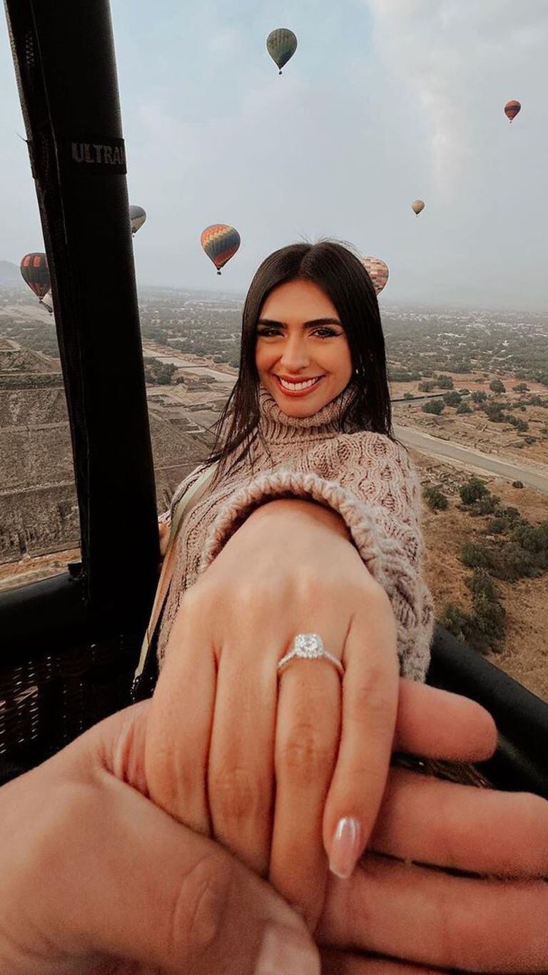 Propuesta de matrimonio a Jessica Bohórquez.