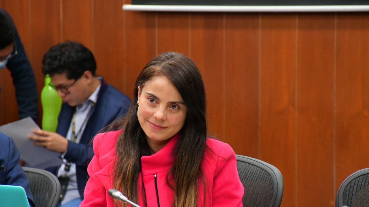 Senadora Esmeralda Hernández.