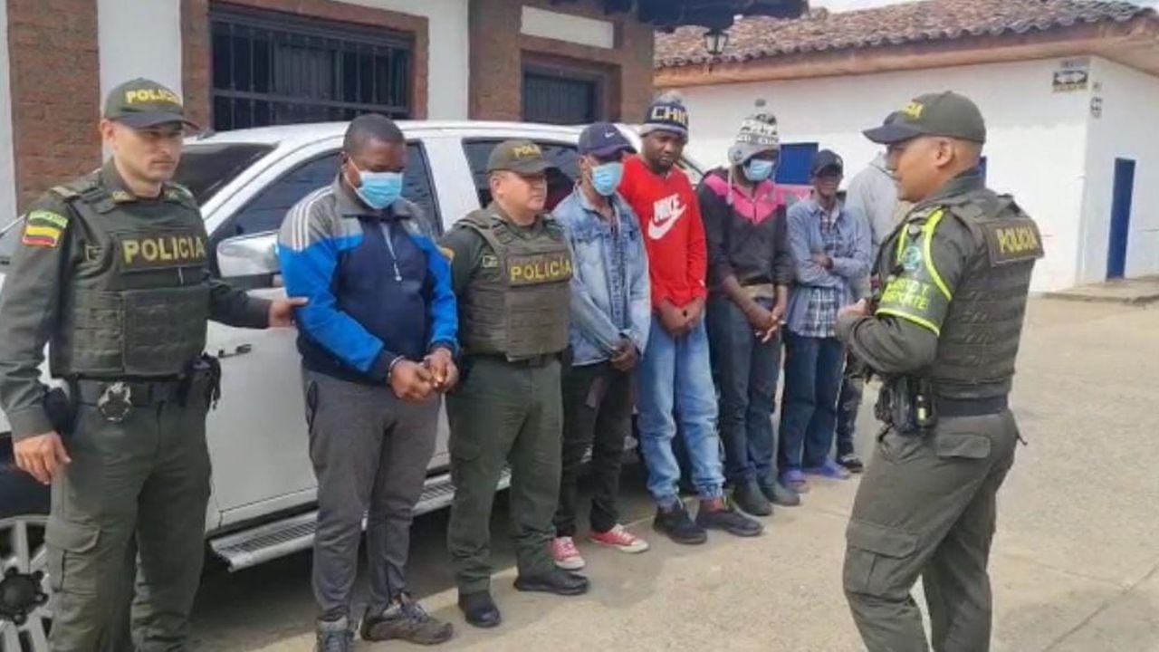 Capturan a presuntos integrantes de red de tráfico de migrantes en el Valle del Cauca.