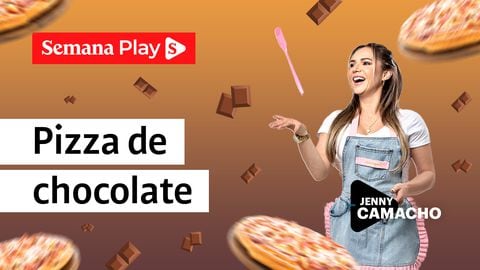 Pizza de chocolate | Jenny Camacho en Postres Saludables