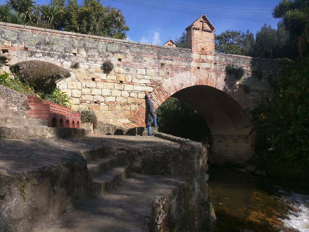 Puente Real Calicanto en Monguí.
