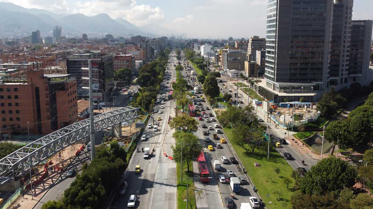 Ciclopuente sobre autopista norte
obras Bogotá
Bogotá enero 25 del 2022
Foto Guillermo Torres Reina / Semana