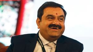 FILE - Adani Group Chairman Gautam Adani attends the "Invest Karnataka 2016 - Global Investors Meet" in Bangalore, India, Feb. 3, 2016. The embattled Indian billionaire called off his flagship company's $2.5 billion share share late Wednesday, Feb. 1, 2023, after a tumultuous week saw his conglomerate shed tens of billions of dollars in market value after claims of fraud from a U.S.-based short-selling firm. (AP Photo/Aijaz Rahi, File)