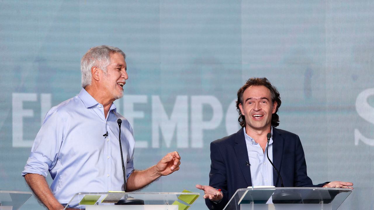 Enrique Peñalosa y Federico Gutierrez
