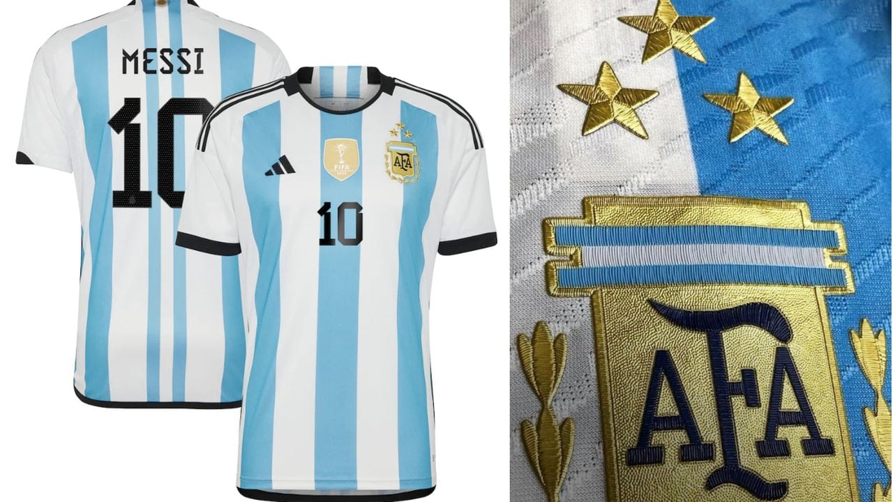 La Camiseta De La Selección Argentina Campeona Del Mundial Qatar 2022