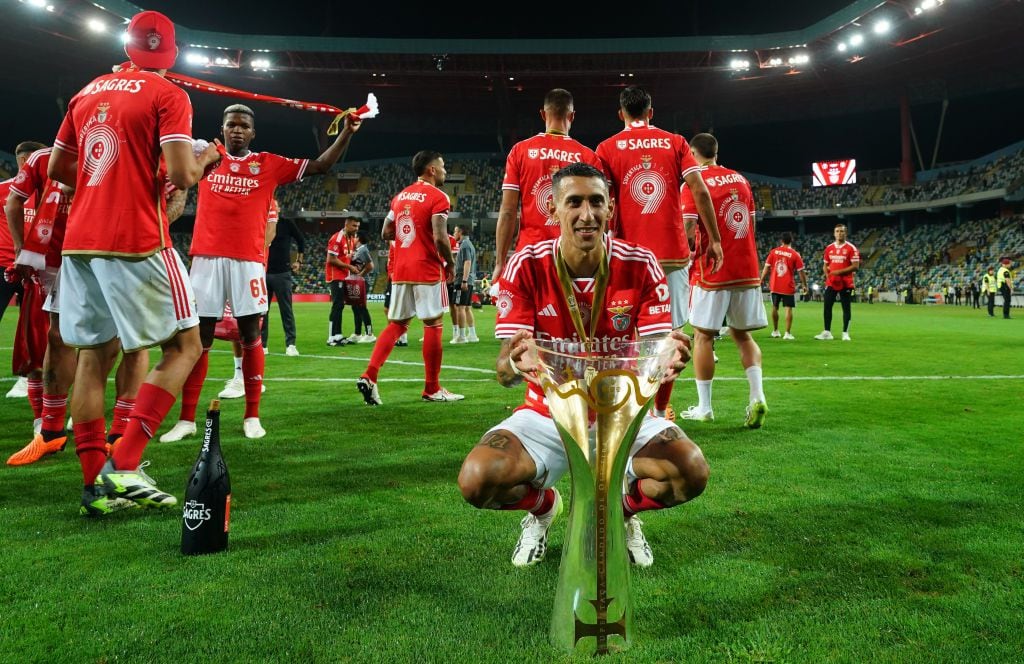Ángel Di María marcó gol en su regreso oficial a servicio del Benfica