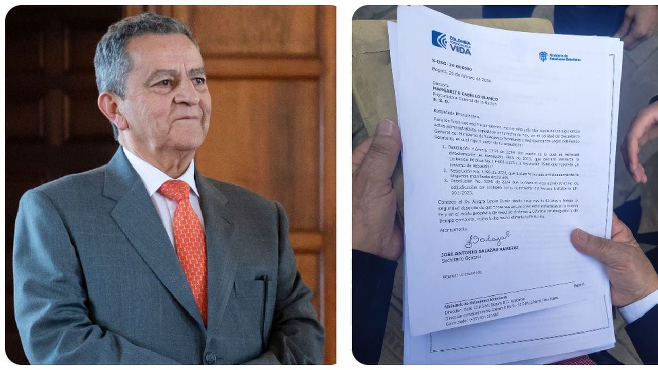 José Antonio Salazar y las pruebas que llevará a la Procuraduría.