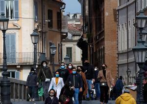 Roma, Italia. (AP Photo/Alessandra Tarantino)