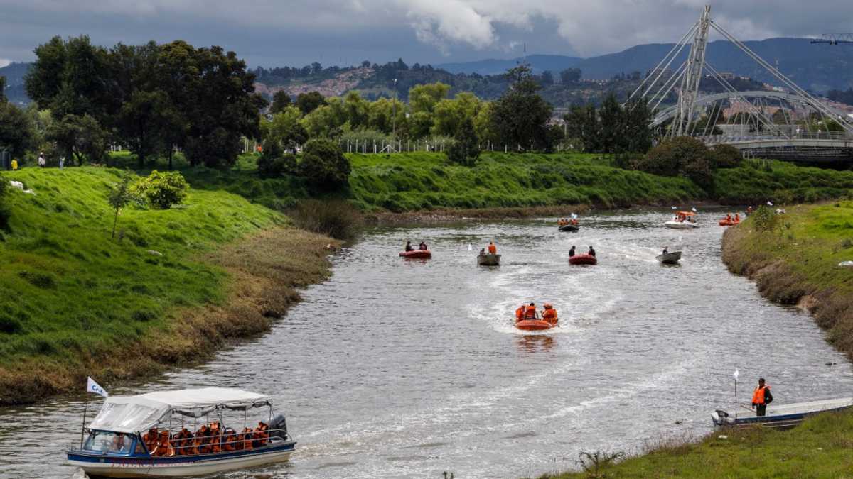 El Río Bogotá ahora será navegable en ciertos tramos.