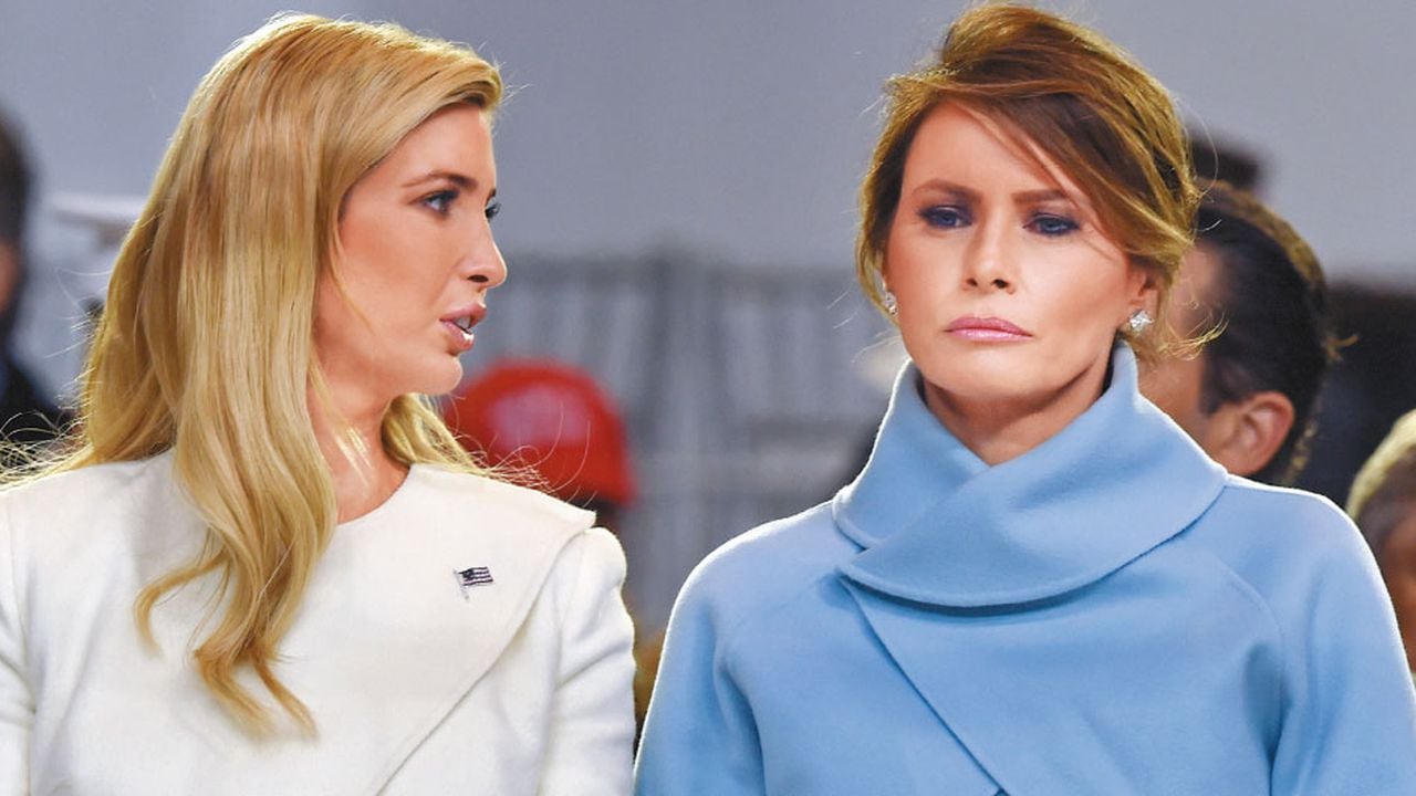 Ivanka y Melania Trump viven una especie de guerra fría por el poder dentro de la Casa Blanca. La esposa del presidente no es tan callada y de bajo perfil como lo aparenta.