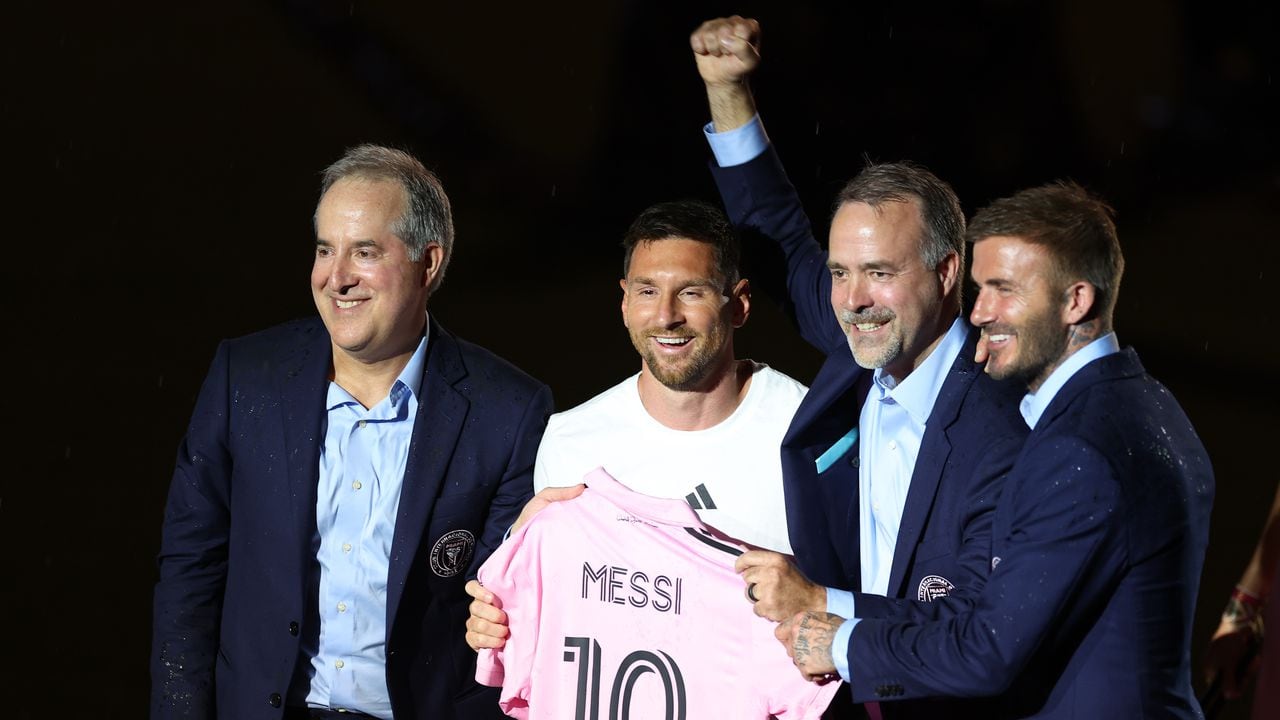 Messi y su presentación en el Inter de Miami.