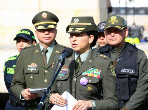Brigadier general Sandra Patricia Hernández Garzón, subdirectora encargada de la Policía Nacional.