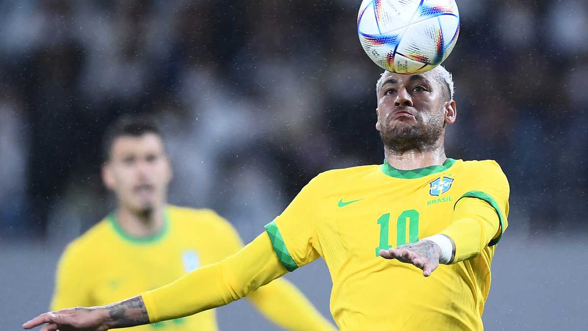 El jugador brasileño Neymar
