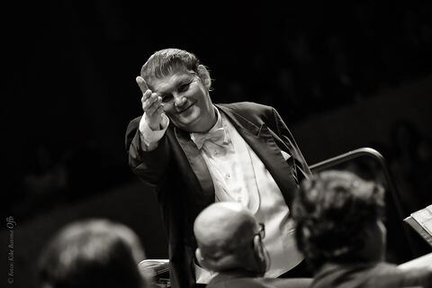 Francesco Belli es el nuevo director titular de la Orquesta Filarmónica de Cali. Foto cortesía de la orquesta.