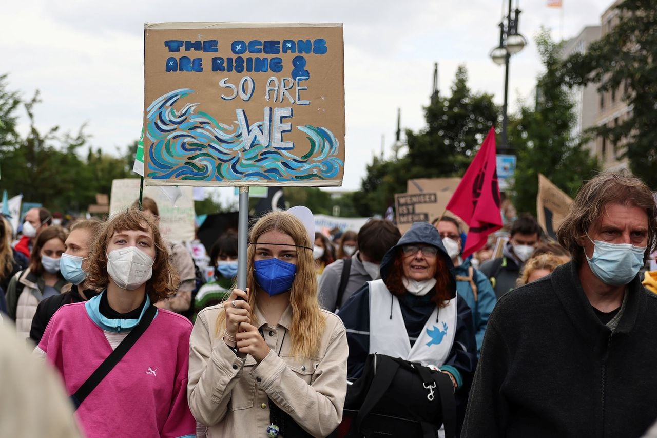 Protesta por cambio climático en Alemania