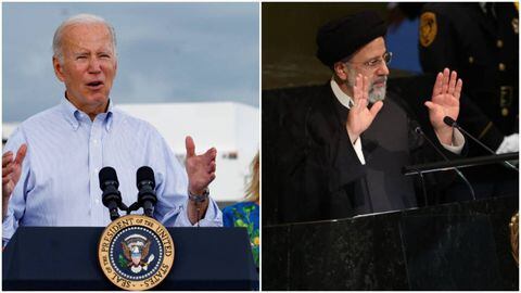 Irán y Estados Unidos alcanzan un acuerdo para el intercambio de prisioneros. -Foto: Reuters. / Autor: (imagen izquierda: Evelyn Hockstein); (imagen derecha: Shannon Stapleton).