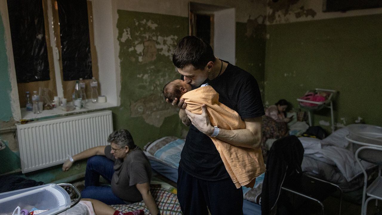 niños recién nacidos en Kiev