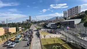 Se registraron inconvenientes en la movilidad en la autopista de Bucaramanga a Floridablanca en sentido sur - norte por accidente de tránsito.