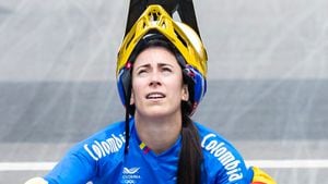 Mariana Pajón, ciclista de BMX colombiana.