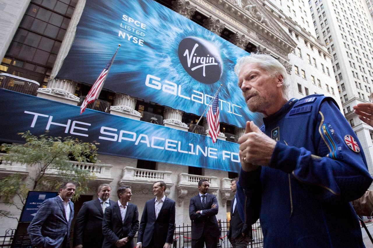 Richard Branson viajará con Virgin Galactic al espacio el 11 de julio y será el primer multimillonario en hacerlo