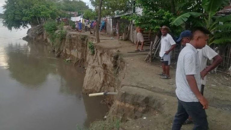 Erosión en Magangué