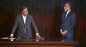 Presidente Gustavo Petro y Armando Benedetti