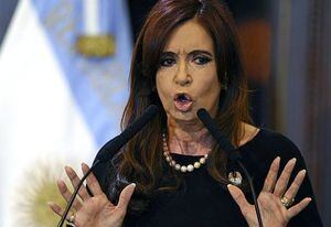 Presidenta de Argentina Cristina Kirchner.