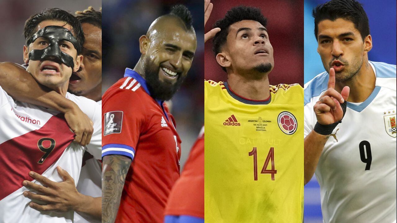 Perú, Chile, Colombia y Uruguay pelean por los últimos dos cupos al Mundial