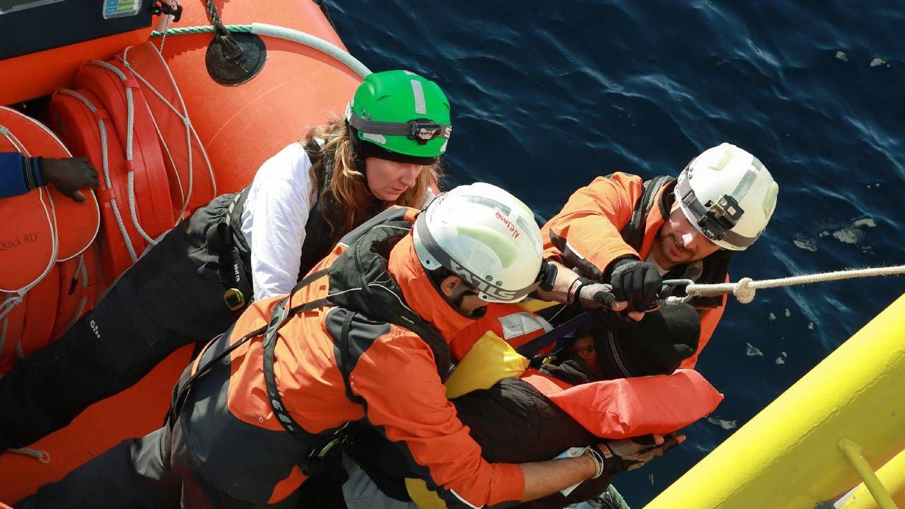 El 25 de enero de 2023 otro migrante fue rescatado en el mar Mediterráneo.
