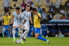 Imagen del último partido entre Brasil y Argentina en el Maracaná.