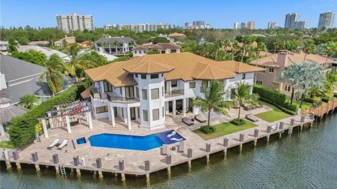 Esta es nueva mansión de Lionel Messi y su familia ubicada en un exclusivo sector de Miami.