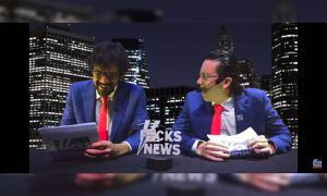 Camilo Pardo Mago y Camilo Sánchez en su “Fucks News” - Foto: Youtube/@FcksNews